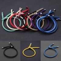 Ajustable Stainless Steel Braclet Minimalist Rope Bracelet For Women Men 100% Unfading Outdoor Camping Braslet Couple Brazalete