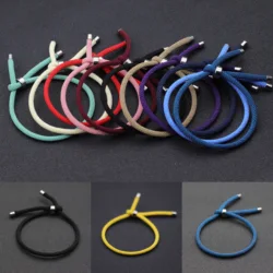 Ajustable Stainless Steel Braclet Minimalist Rope Bracelet For Women Men 100% Unfading Outdoor Camping Braslet Couple Brazalete
