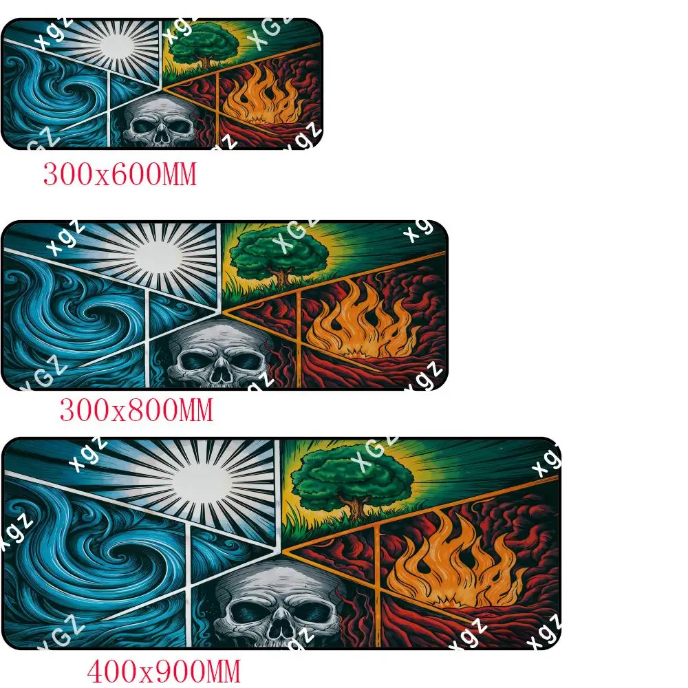 แผ่นรองเมาส์ MTG TCG สำหรับการ์ดสะสม แผ่นรองเมาส์ขนาดใหญ่ แผ่นรองโต๊ะ กันลื่น ซักได้ ใช้ได้ทั้งที่บ้านและที่ทำงาน