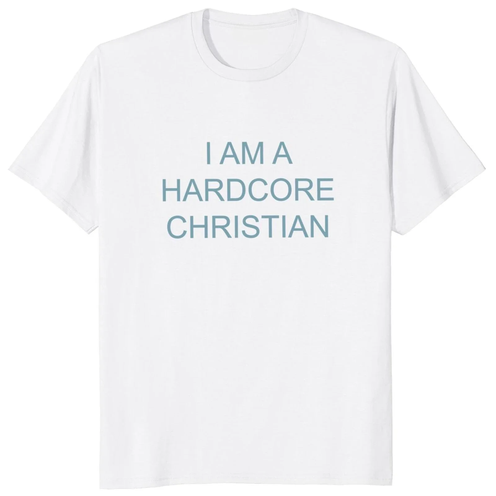 Funny Bale Unisex 100% Cotton Tee EU Size Sweatshirt Neck  Collar anime streetwear I Am a Hardcore Christian Bale Fan T Shirt