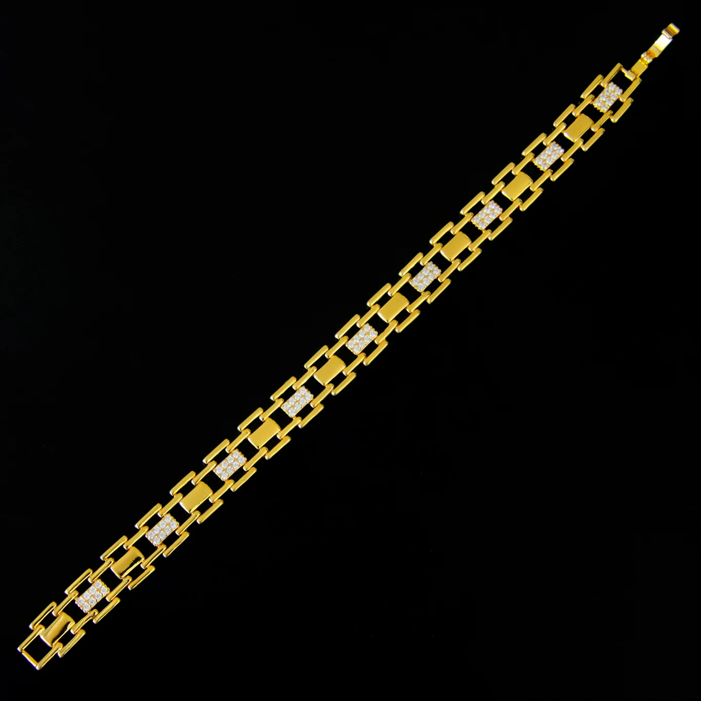 Arabisches Mode-Manschettenarmband, 21 Karat vergoldet, Oman, muslimische Brautarmbänder, Algerien, Damen, Hochzeit, Party, Vintage-Schmuck – Detail 13