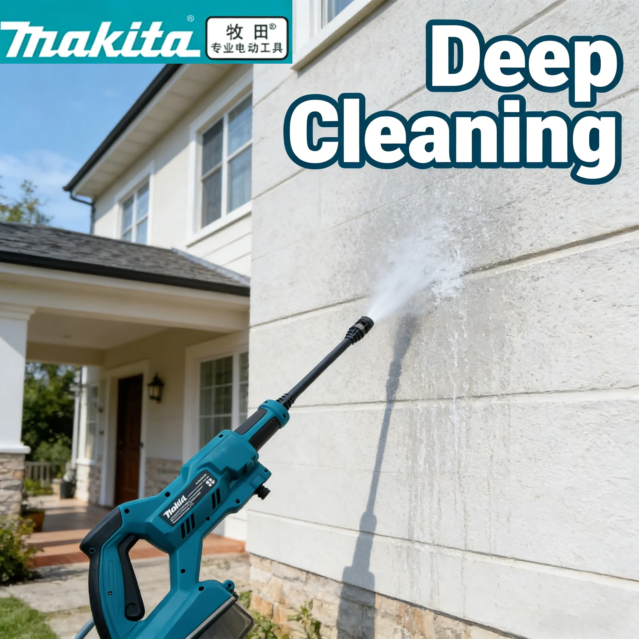 2026 New Makita DHW180 Battery High Pressure Washer 18V Cordless Portable Cleaning Device High Flow Rate Power Tool Makita 18V