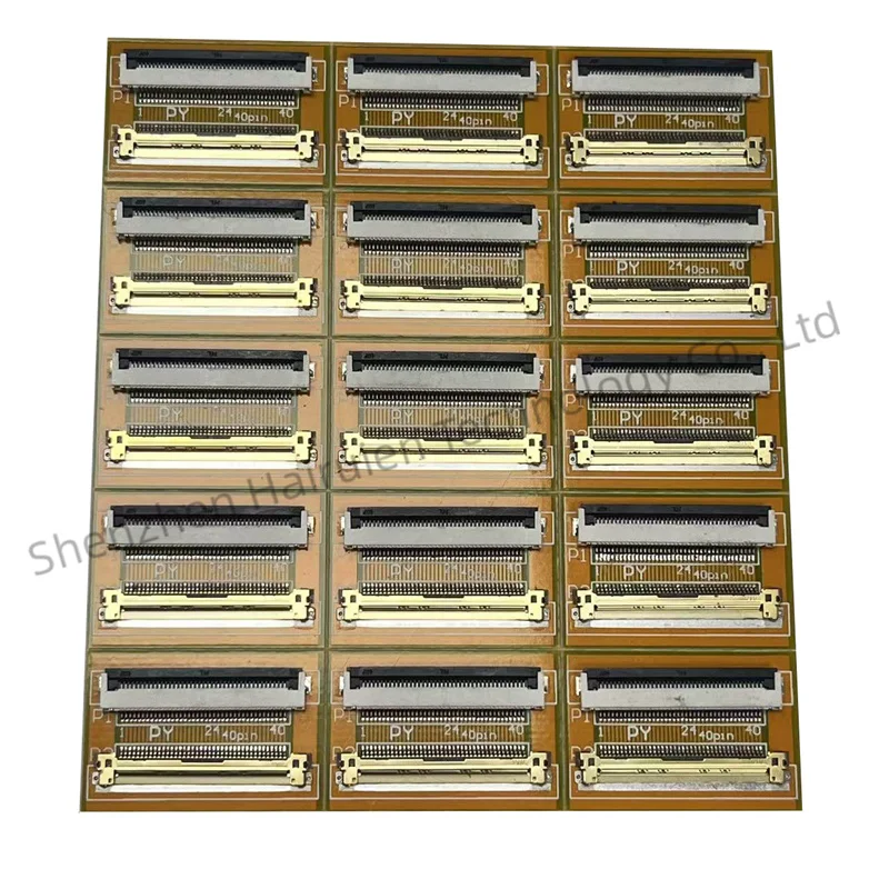 EDP+FFC extension board 30/40P flexible ribbon cable extension board with a spacing of 0.5 and a flip cover bottom connection se