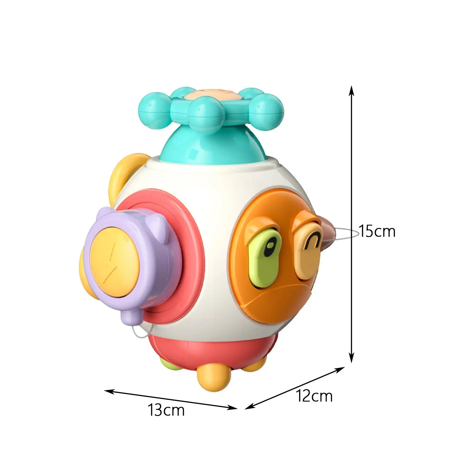 Jouets d'apprentissage de héros de document de boule occupée pour bébé, puzzle infantile, éducation précoce