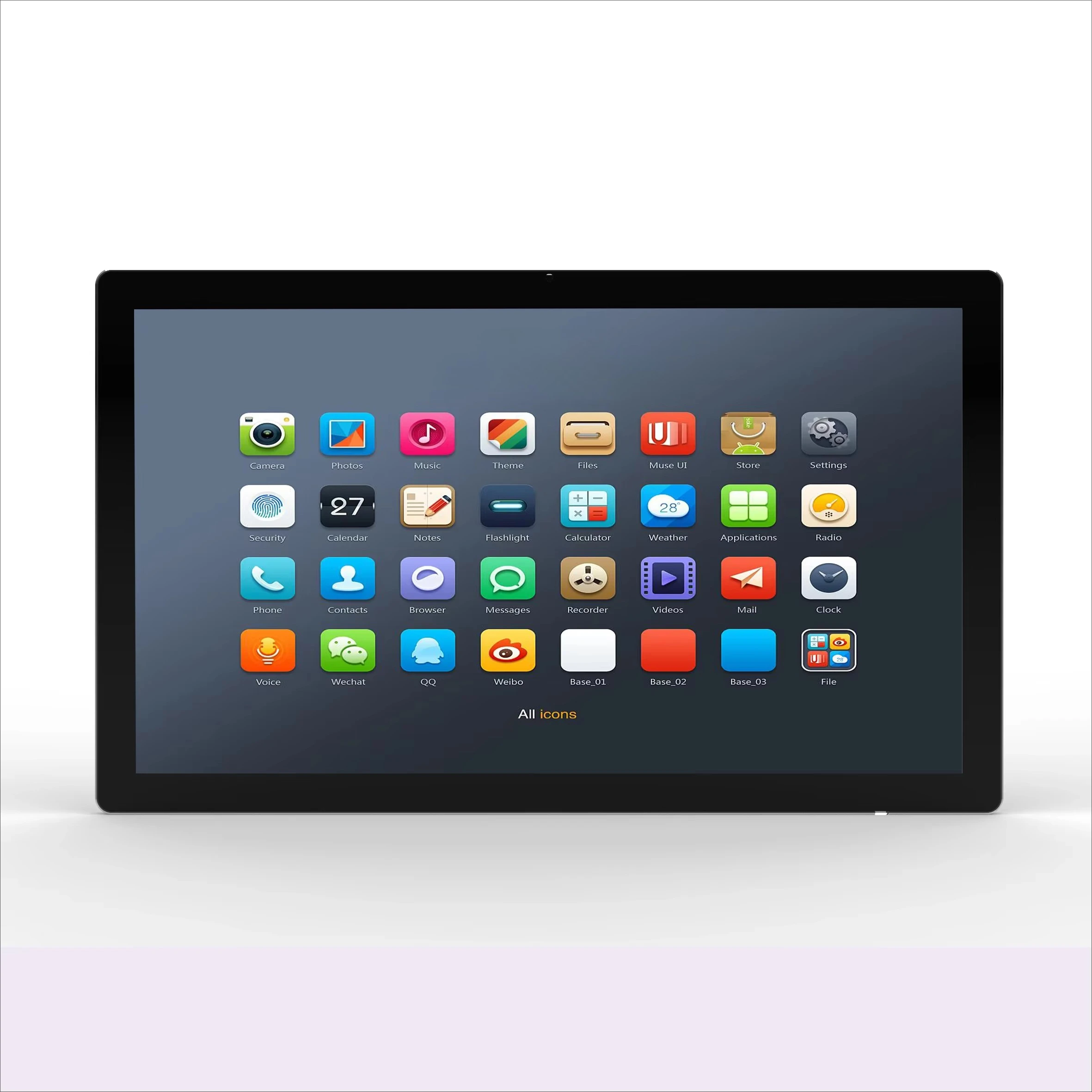 24-aanraakscherm Industrieel open frame touchscreen Led met USB-serieel en DVI-interface Nieuw capacitief display Touch