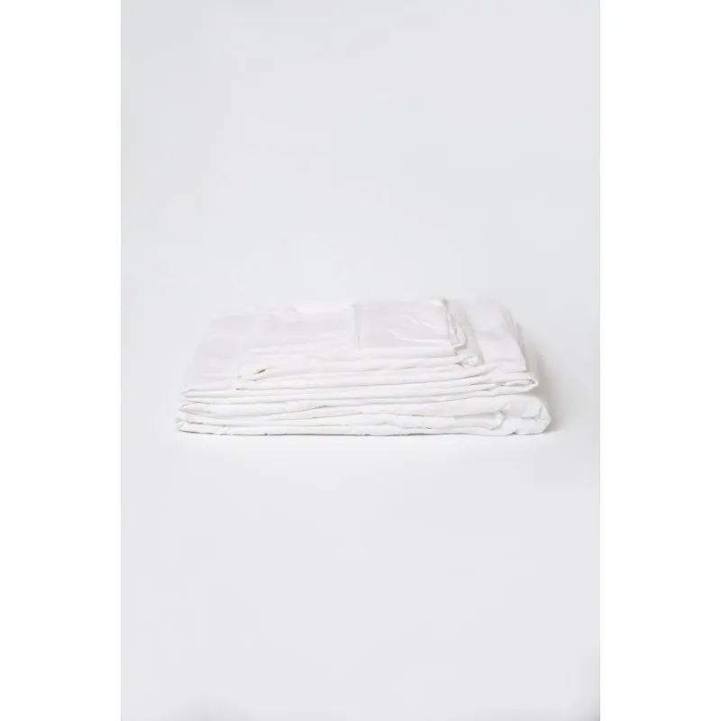 

Omne Sleep 4-х предметный белый бамбуковый комплект гипоаллергенных простыней Twin XL