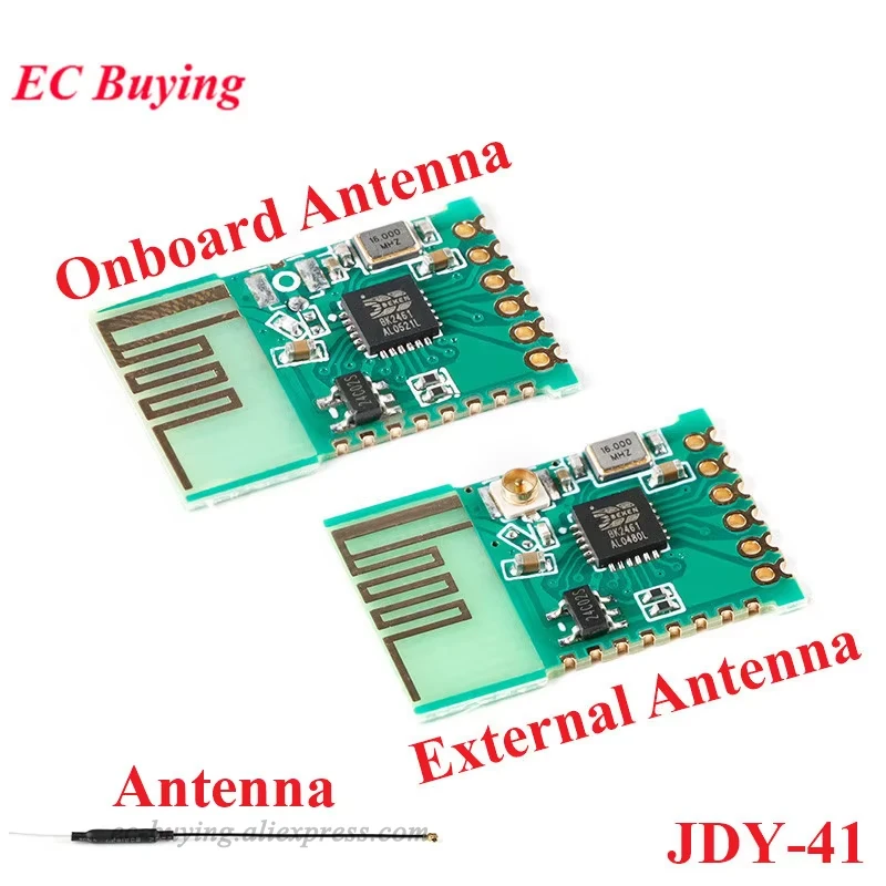 5pcs JDY-41 2.4G Module Wifi Wireless Serial Port Module 2.4G Remote Control Switch Value Serial Port Transparent Transmission