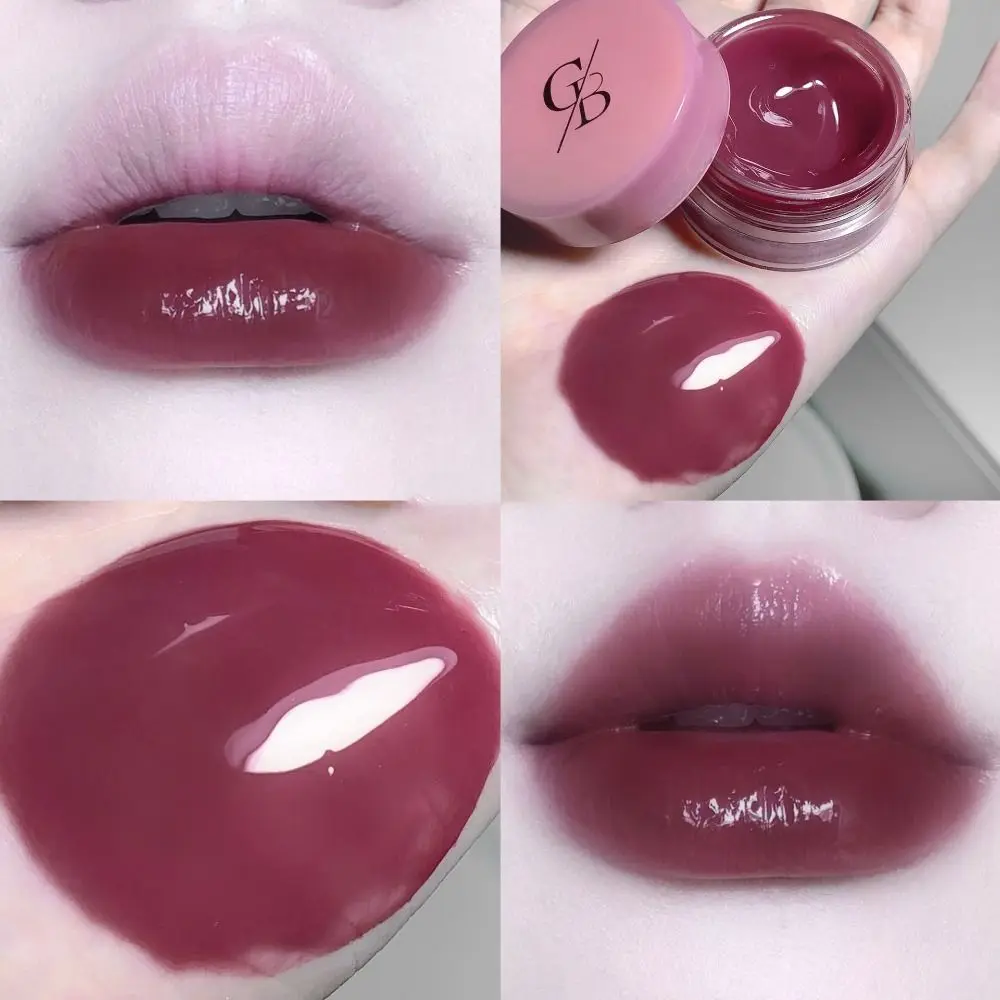 Dudu Lip Hydraterende Jam Jelly Lipsticks Geen Vervagende Langdurige Water Licht Lipgloss Hydraterende Waterige Vochtige Lip Glazuur Vrouwen