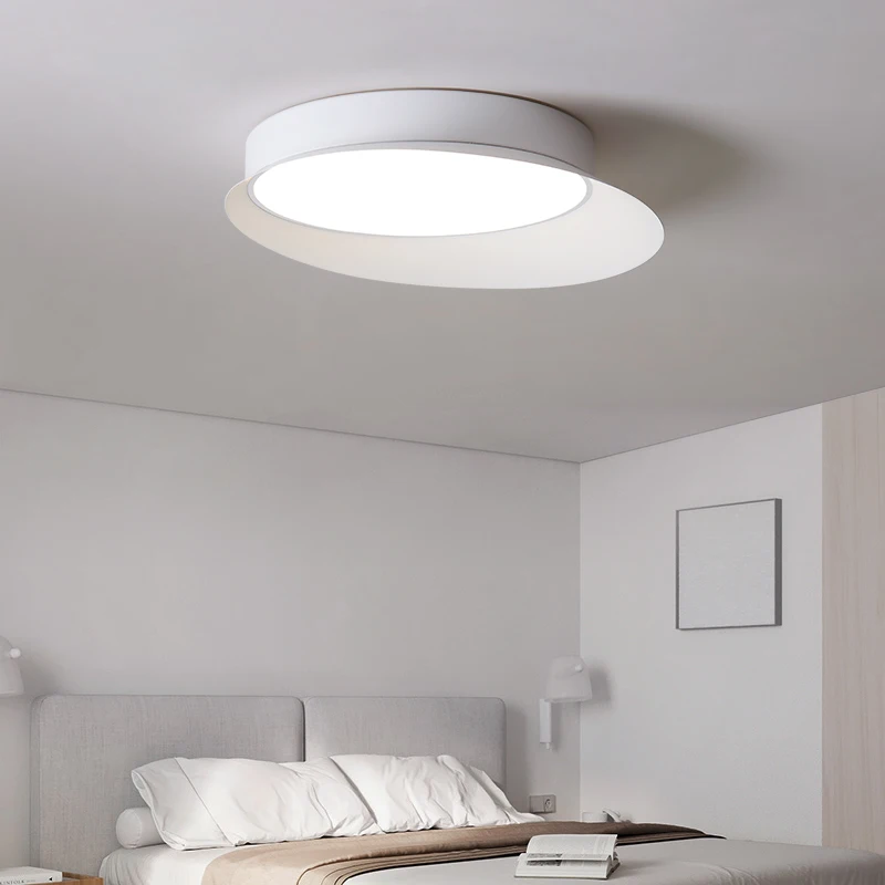 Ceiling light Minimalist New Modern LED Ceiling Lamp Nordic Creative Bedroom Study Room Circular Home Office Indoor Lightin