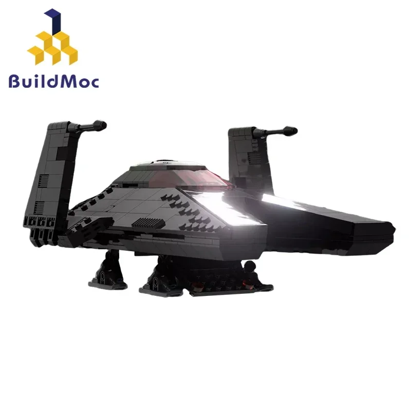 MOC Rebel Judge Number 75336 Investor Shuttle Spaceship Building Blocks Kit Space Wars Airship Bricks Toys For Children Kid Gift