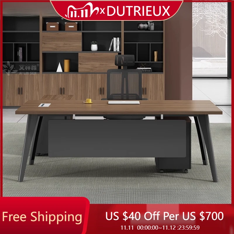 

Офисный стол для хранения менеджера, босс, высокое качество, простая современная мода, финансовый стол, свет, роскошная мебель Escritorio Oficina