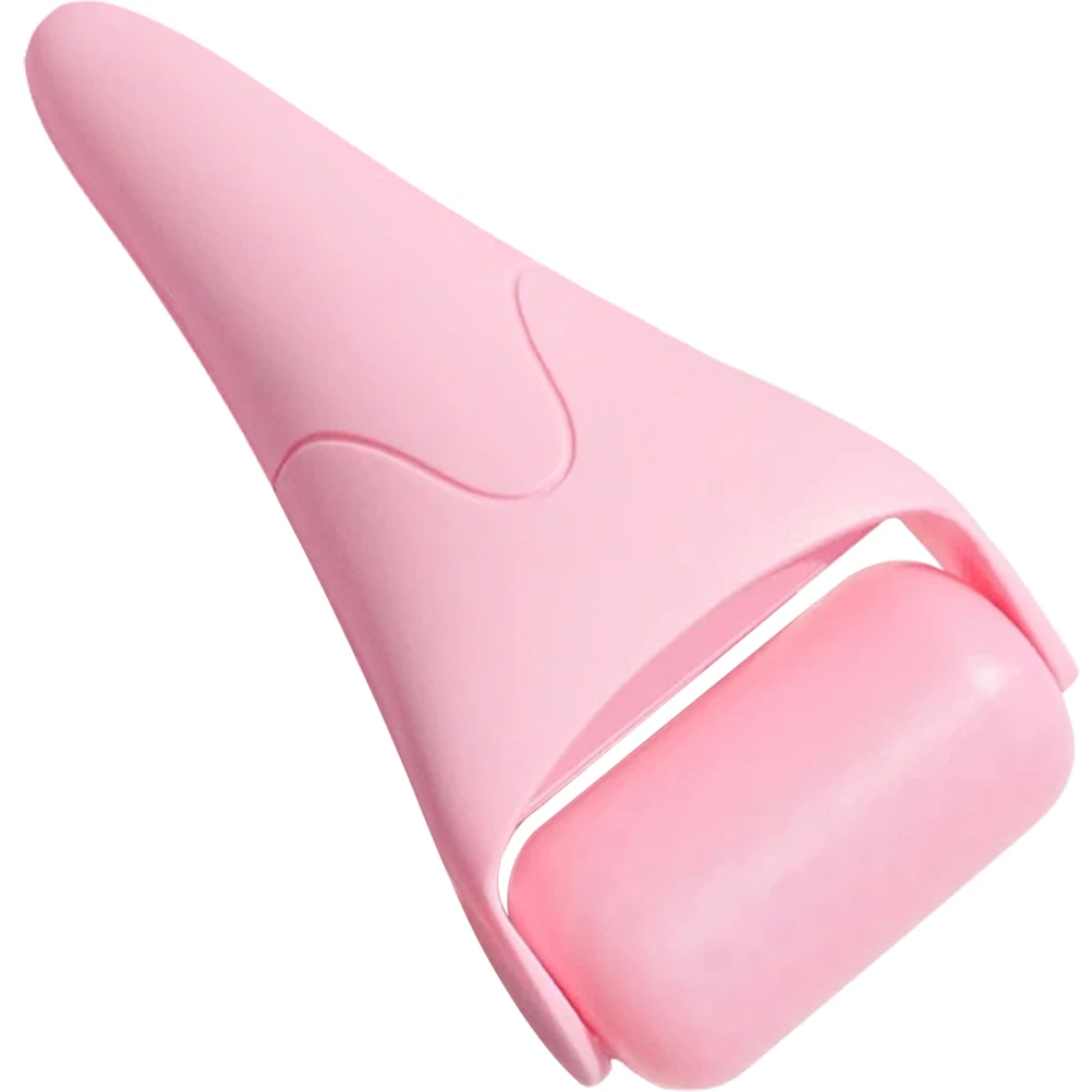 Gezichtsmassage Roller Roze Ijs Koud Kompres Gereedschap Draagbare Gezicht Massager Huidverzorging Levert Mini Roller Voor Vrouwen