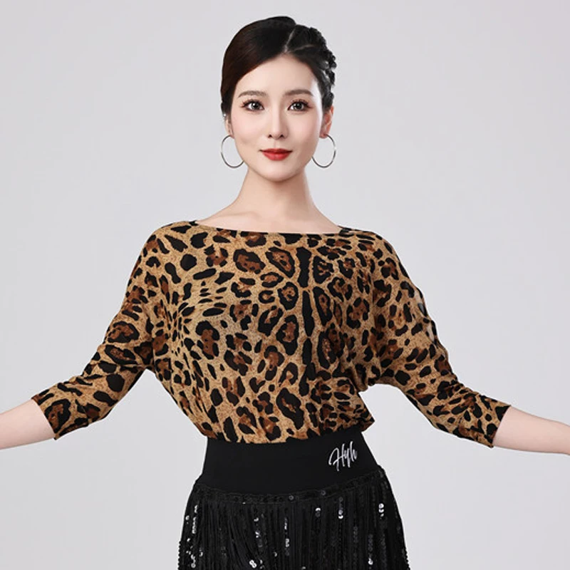 Top do tańca latynoamerykańskiego z ukośnym ramieniem dla dorosłych, body do samby, topy do tańca nowoczesnego dla kobiet, strój do tańca scenicznego XS10036