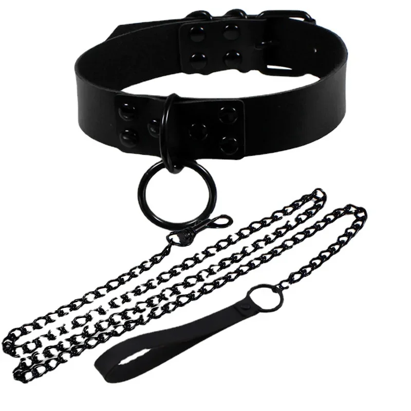 collar and leash sex toy Sex Collar and Leash for Sex Restraints – Honeyloveyou main image 0