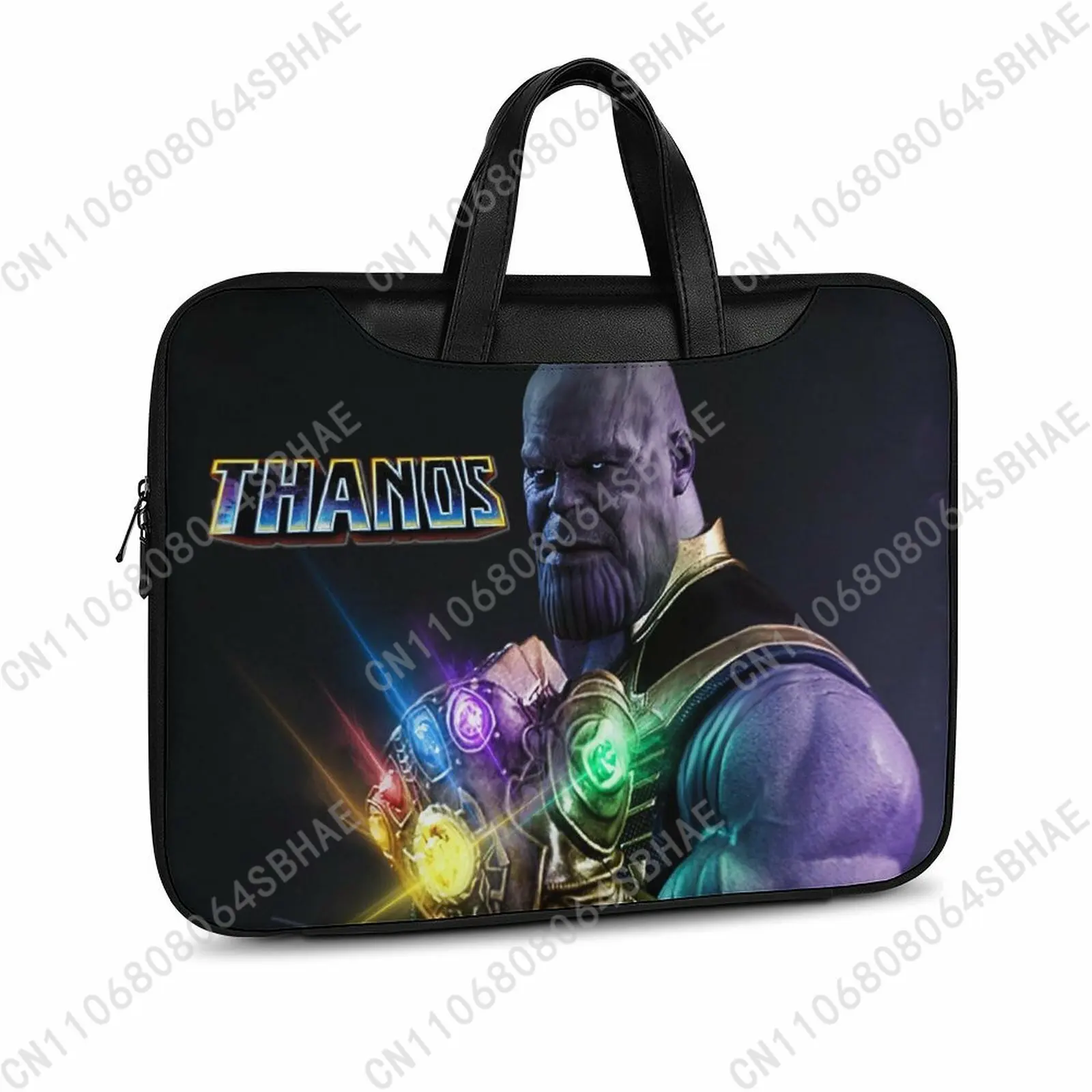 

Кожаный портфель Marvel Thanos на заказ, унисекс, для ноутбука, деловой, ретро, из натуральной кожи, для косплея
