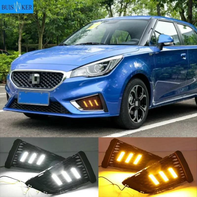 

LED DRL daytime running light + fog lamp for MG3 MG 3 2017 2018