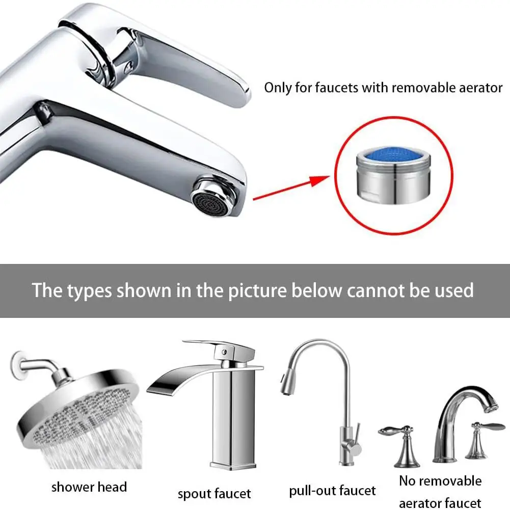 Brass Quick Connect Coupler for Sink Faucet Outlets For Shower Pipes Garden Hoses and Washing Machine Water Supply Tubing