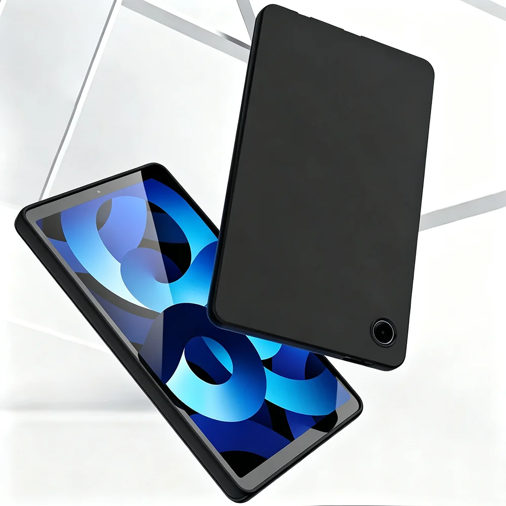 Silicone Tablet Cases For Samsung Galaxy Tab A11 8.7" A11 Plus 11" 2025 Cases Tab A9 8.7" A9 Plus 11" 2023 TPU Black Shell Cover