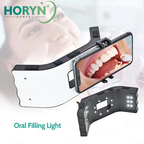 Imagen 2 del producto Kit de fotografía Dental, linterna de teléfono móvil para odontología, equipo de foto y Video, luz de relleno Oral para dentistas