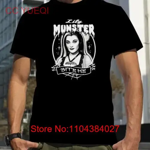 Animated Lily Munster The Munsters T Shirt Cotton S To 234Xl VN1807 long or short sleeves