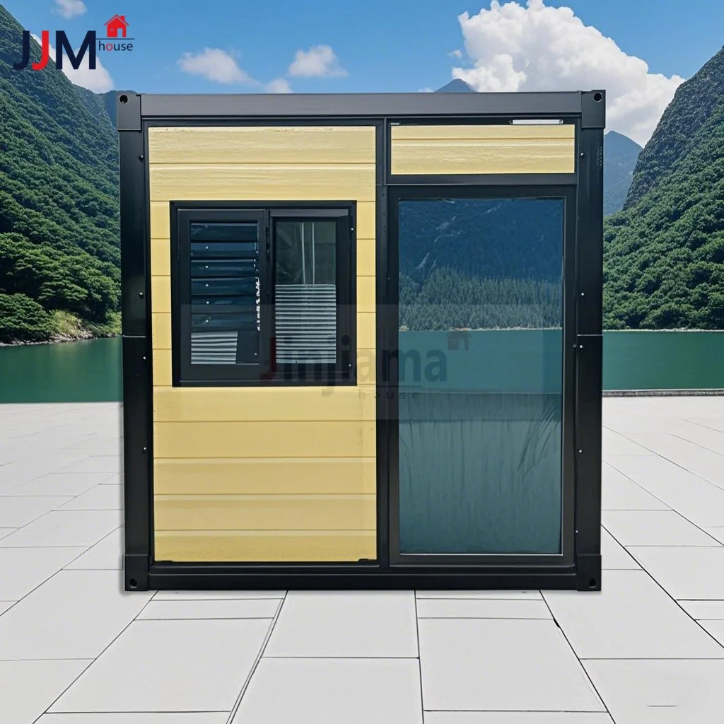 Customized 20ft Steel Structures Prefabricated Folding Living Home Prefab Modular Homes Stackable Foldable Container House