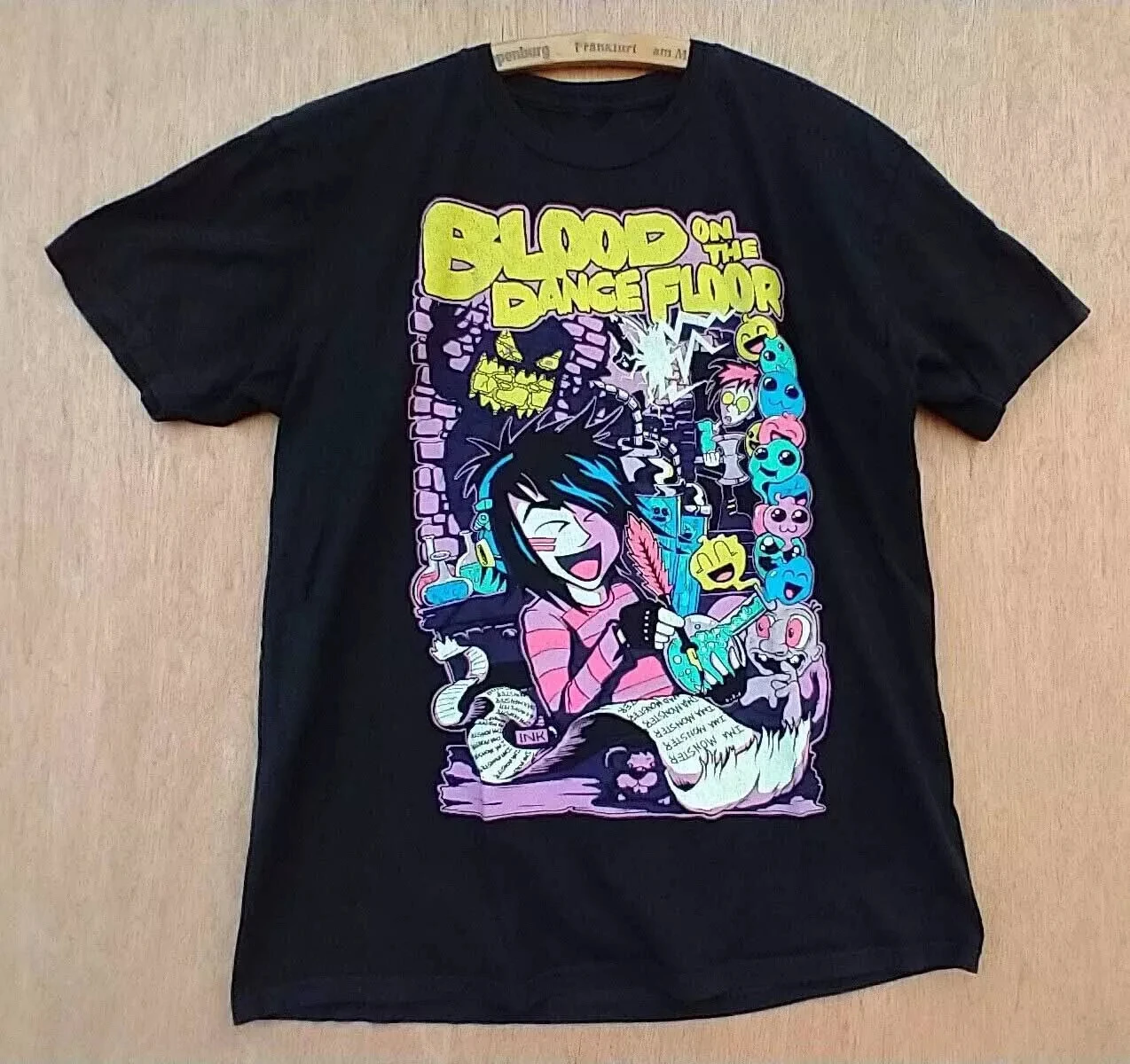 Blood on The Dance Floor EDM Band Unisex Short Sleeve T-Shirt Size Tee Shirt Men Women Summer Men's T-Shirt Crew Neck Cotton Tee