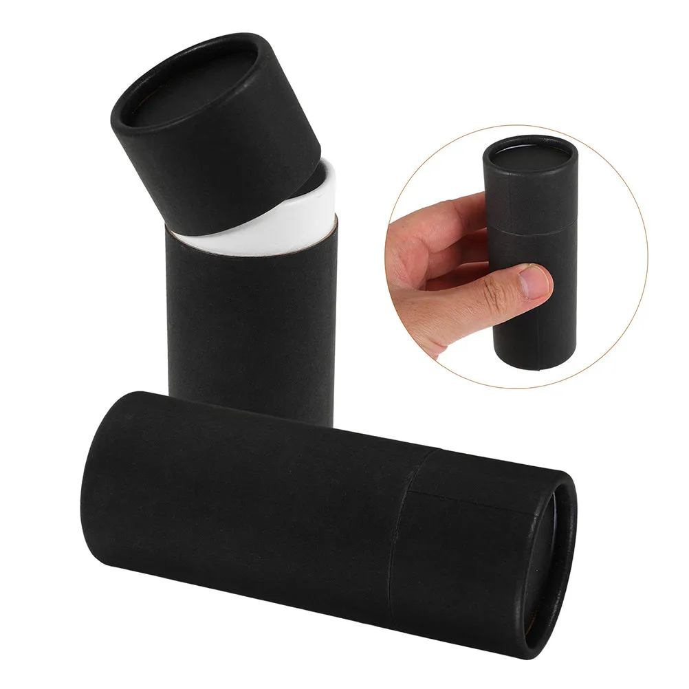 12pcs-kraft-cardboard-tube-essential-oil-bottle-packaging-box-paper-organizer-storage-cylindrical-packing-boxes