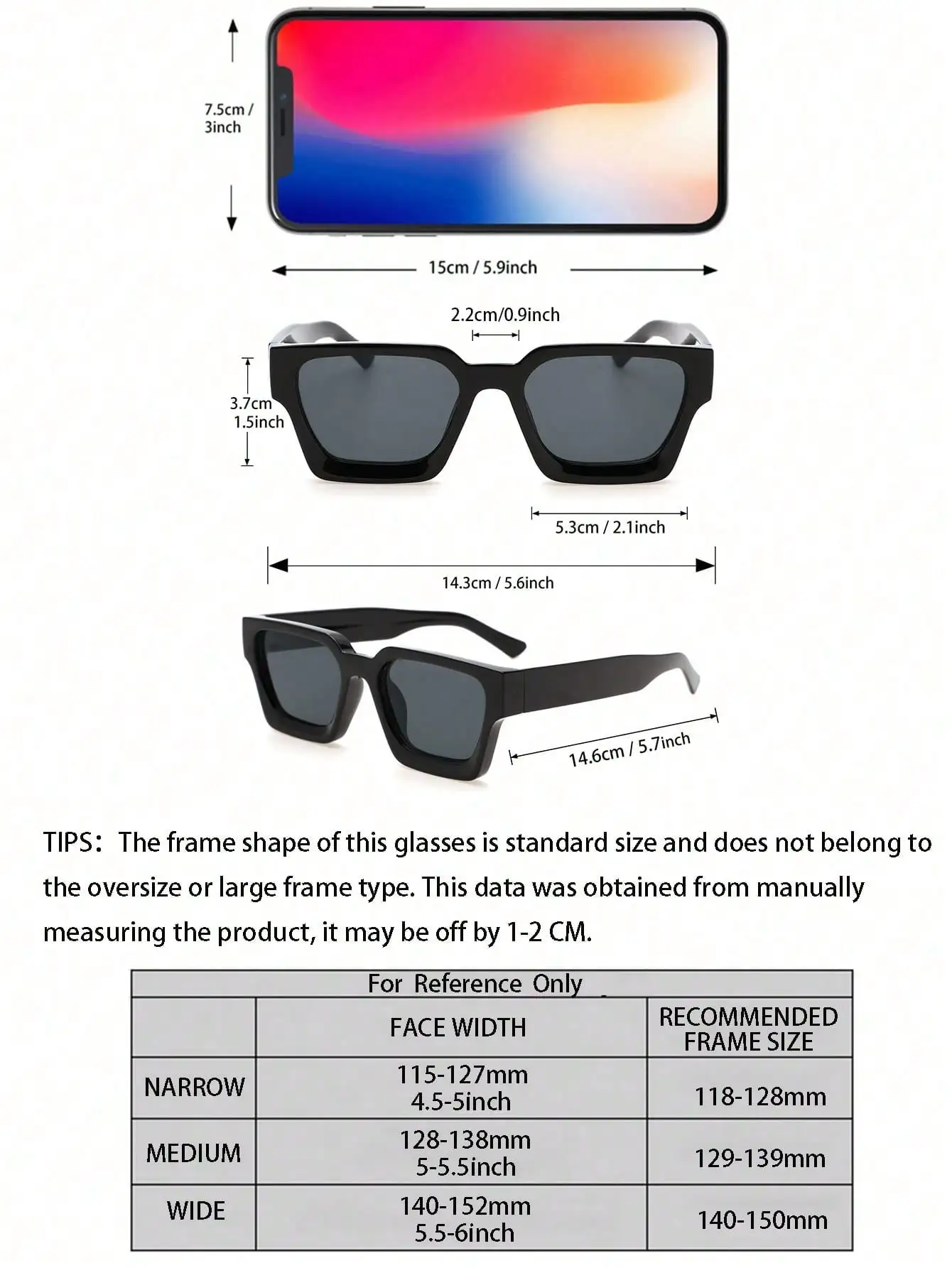 1PC unisex plastikowe modne okulary przeciwsłoneczne z kwadratową ramką do fotografii ulicznej i wycieczek na plaży akcesoria do jazdy samochodem