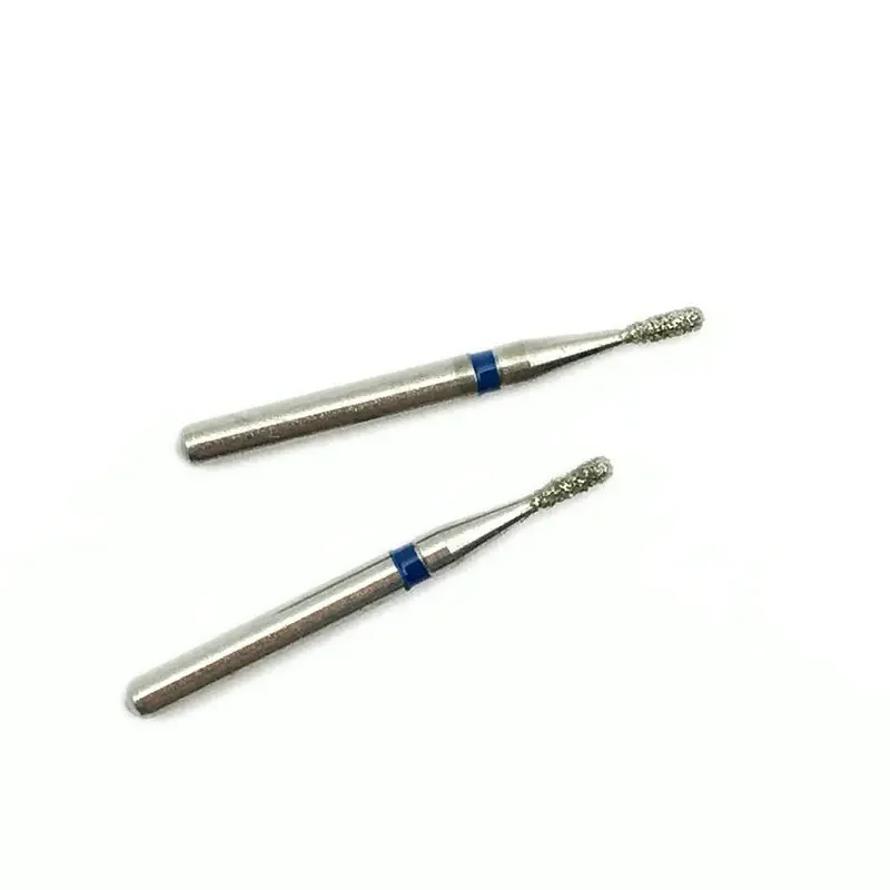 10pcs Dental Diamond Burs Drill Dental Diamond Medium FG 1.6M Dentist for High Speed Handpiece EX-41