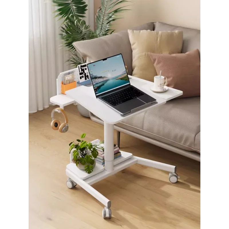

Foldable mobile lifting study desk, bedside computer table, electric standing workbench