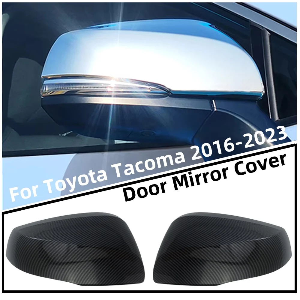 

Chrome Car Accessories Rearview Door Mirror Cover Paste Style For 2016 2017 2018 2019 2020 2023 Toyota Tacoma Side Mirrors Trim