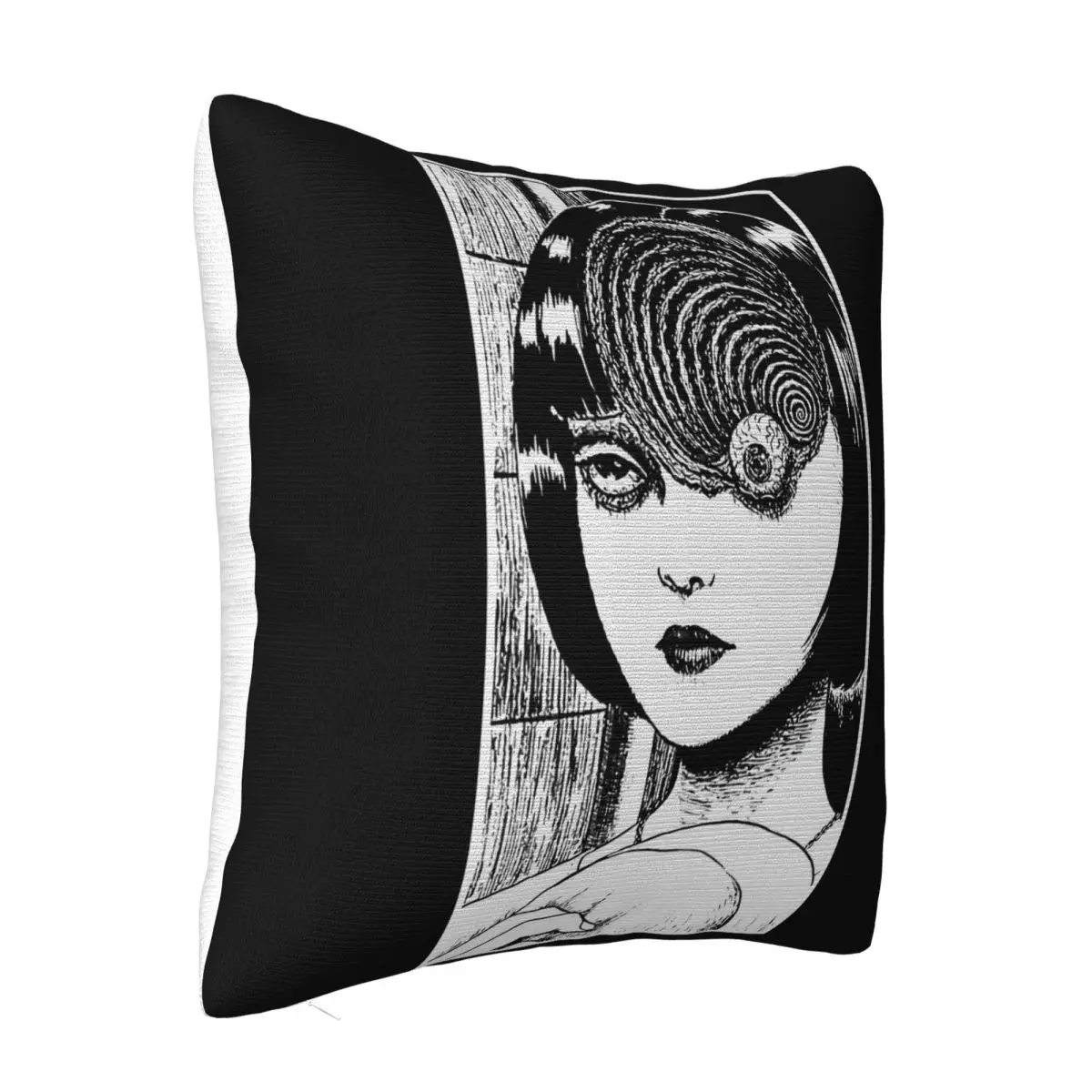 Uzumaki Junji Ito Japanese Horror Manga Men Women Creative Customiz Hot Sell Streetwear Punk Pillow Case