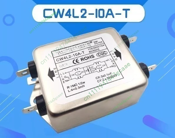 Filter CW4L2 10 20A two-stage purification single-phase AC 220V tool accessories
