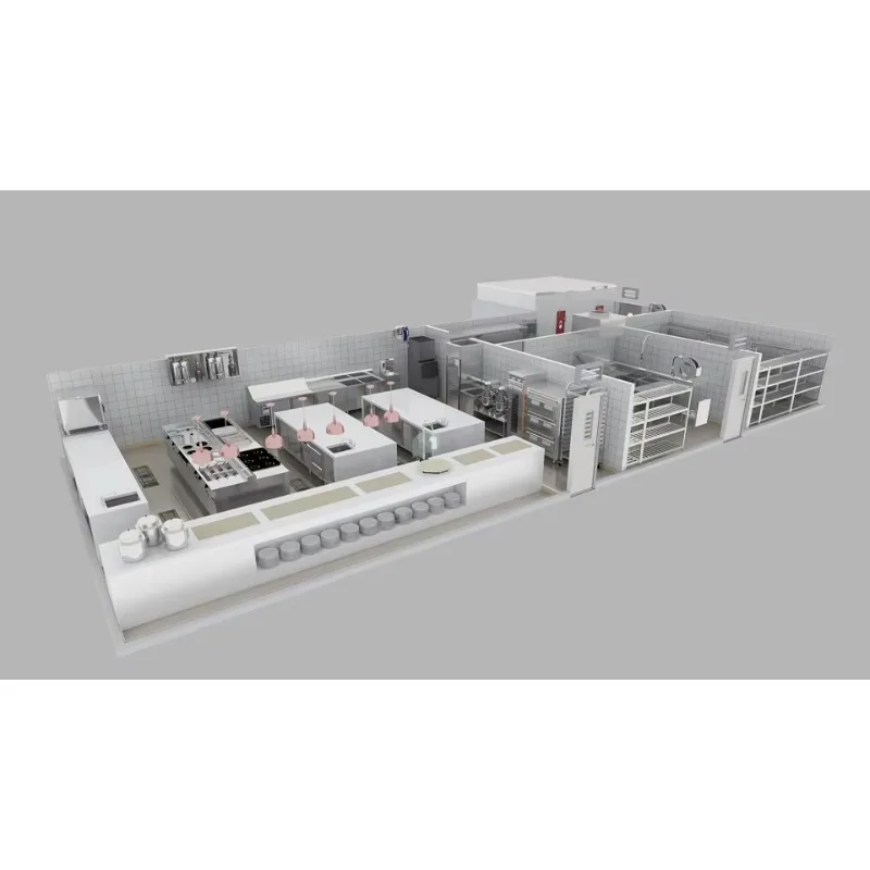 Industrial Stainless Steel Commercial Hotel Restaurant Kitchen Equipment List(One-stop Solution)