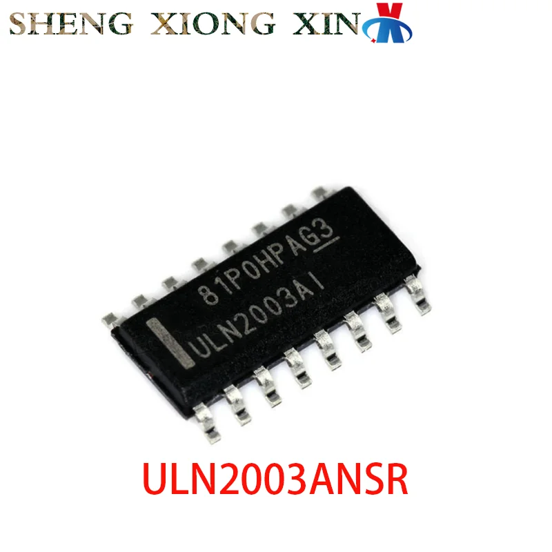 20pcs/lot 100% NEW ULN2003AIDR SOP-16 Distribution Switch, Load Driver ULN2003AI 2003 Integrated Circuit