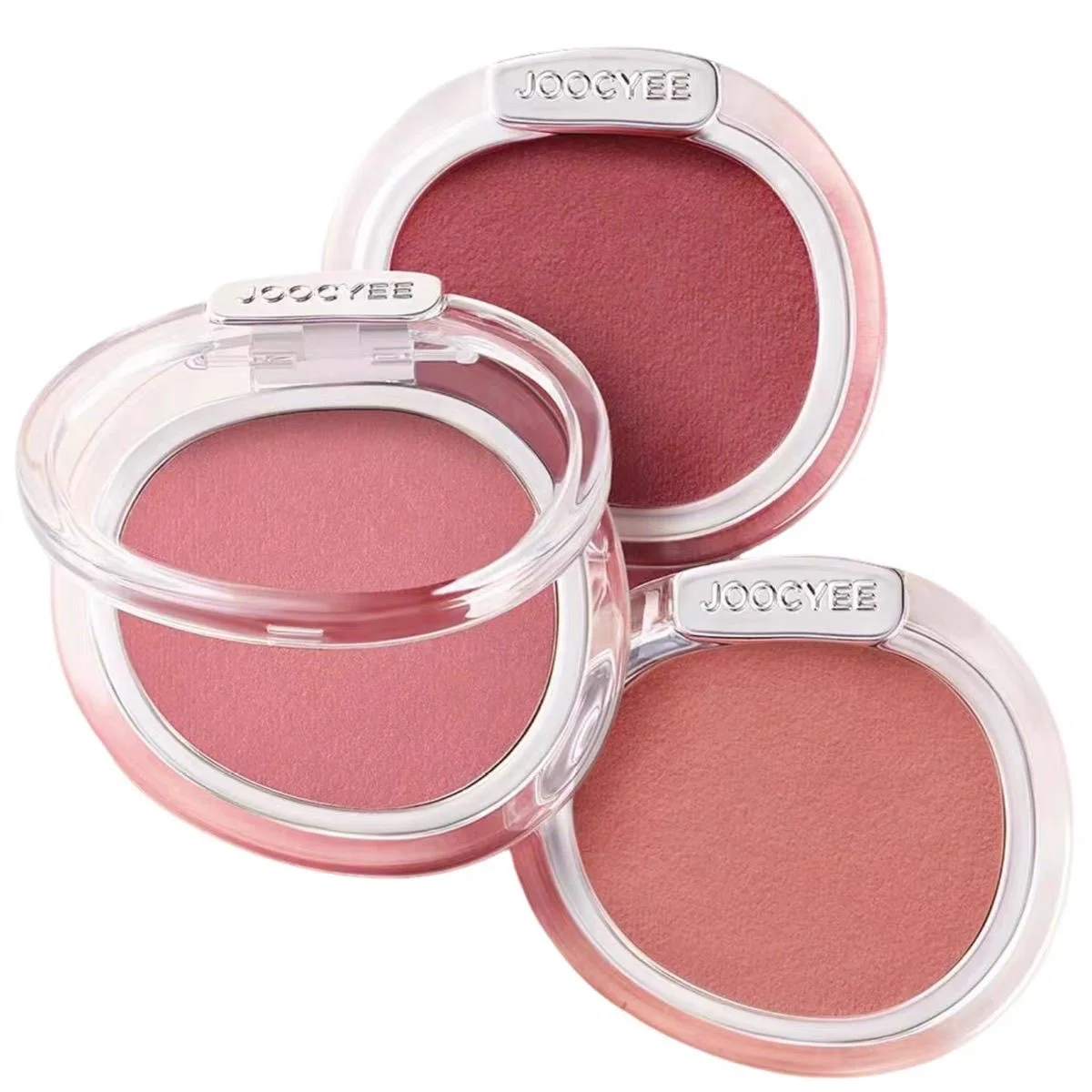 JOOCYEE Blusher Cream Expansive Brightening & Mood-Enhancing Shade,Velvet Soft-Focus Finish,Multi-Use Cheek, Lip & Eye Tint