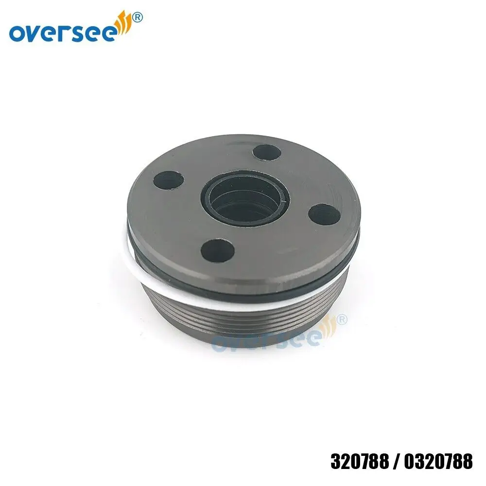 Oversee 320788 Trim Cylinder End Cap &Seal For Johnson Evinrude OMC 60-300HP Outboard