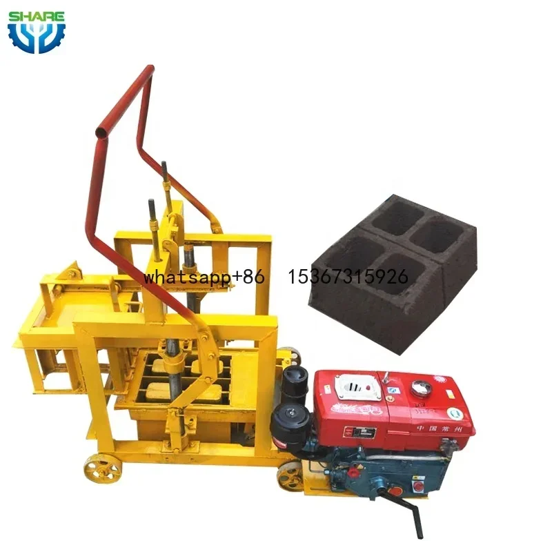 small scale soil cement brick making machine