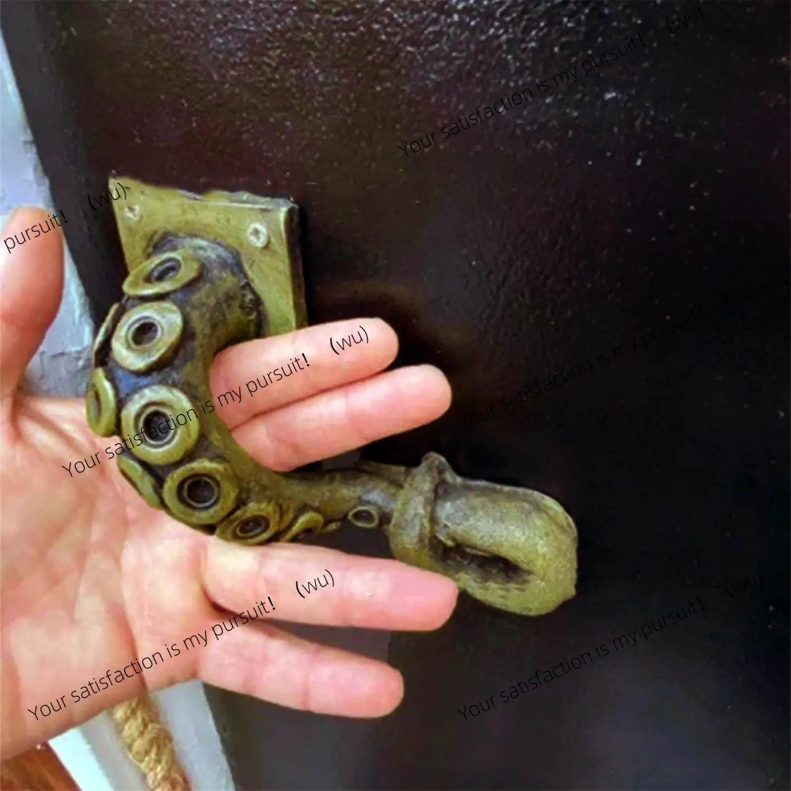 Interesting octopus shaped door handle, resin octopus tentacle door handle