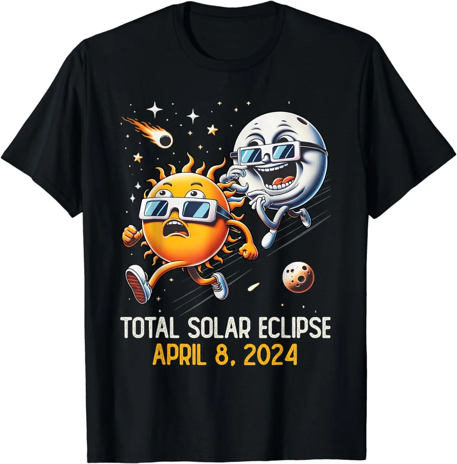 

Total Solar Eclipse April 8 2024 Totality Astronomy Lover T-Shirt