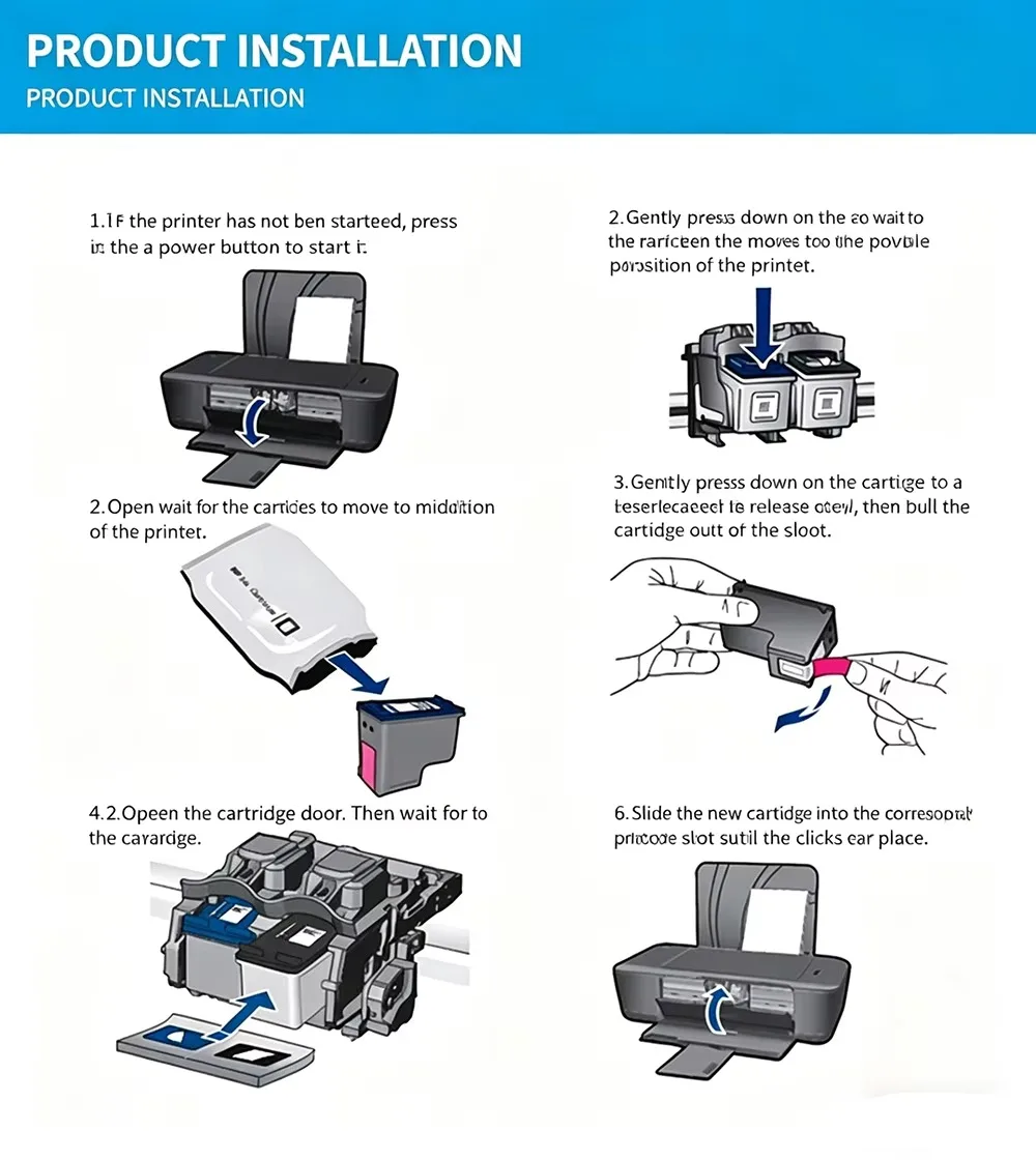 M0H50A M0H51A Original New Printhead For HP 5810 5820 GT5810 GT5820 GT5822 Ink Tank 300 310 318 319 400 410 418 419 Print Head