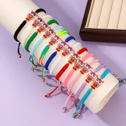 12 Niches Concise Fine Jewelry Bracelet Set Owl Woven Bracelet for Girls