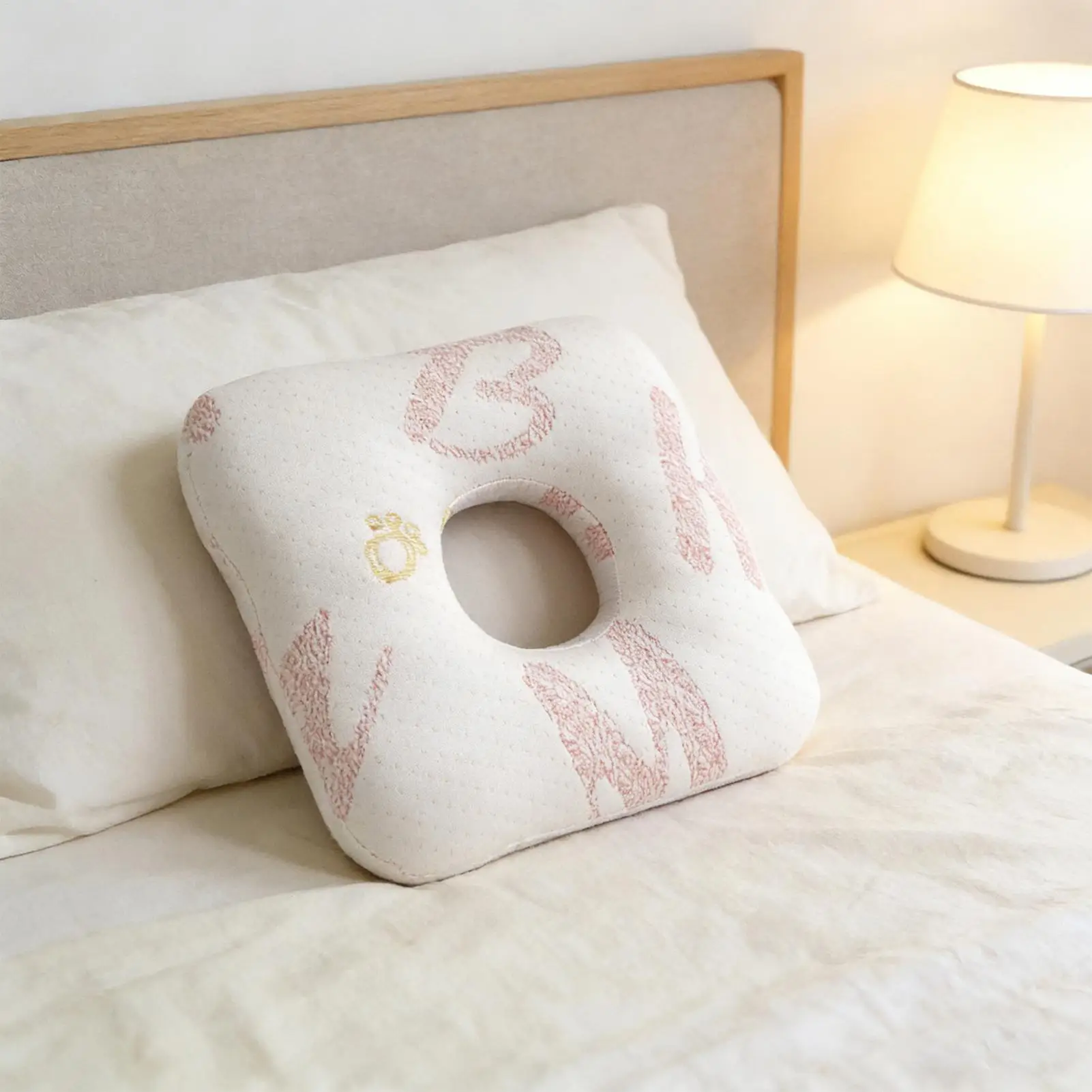Ear Piercing Pillow Ear Pain Relief For Side Sleepers Donut Pillows Pillow Protector Neck Head Support Sleeping Cushion