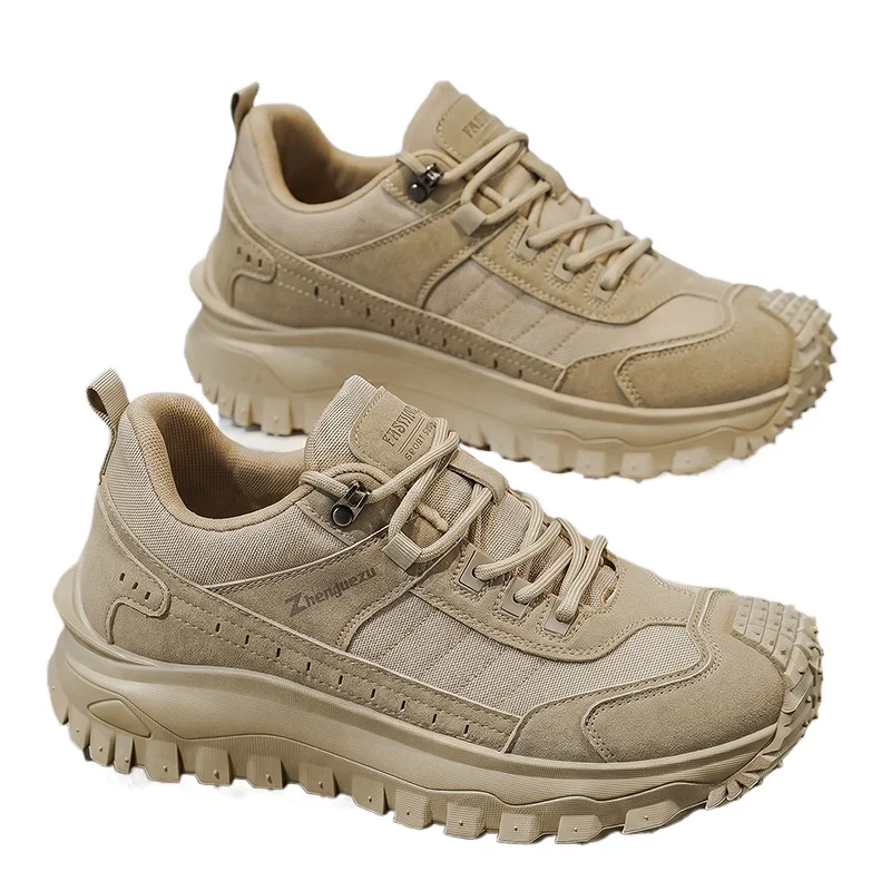 New Shoes for Men Casual Sport Hiking Shoes Outdoor Wilderness Sneakers Tactical Training Climbing Military Boots Tenis Jeans 48