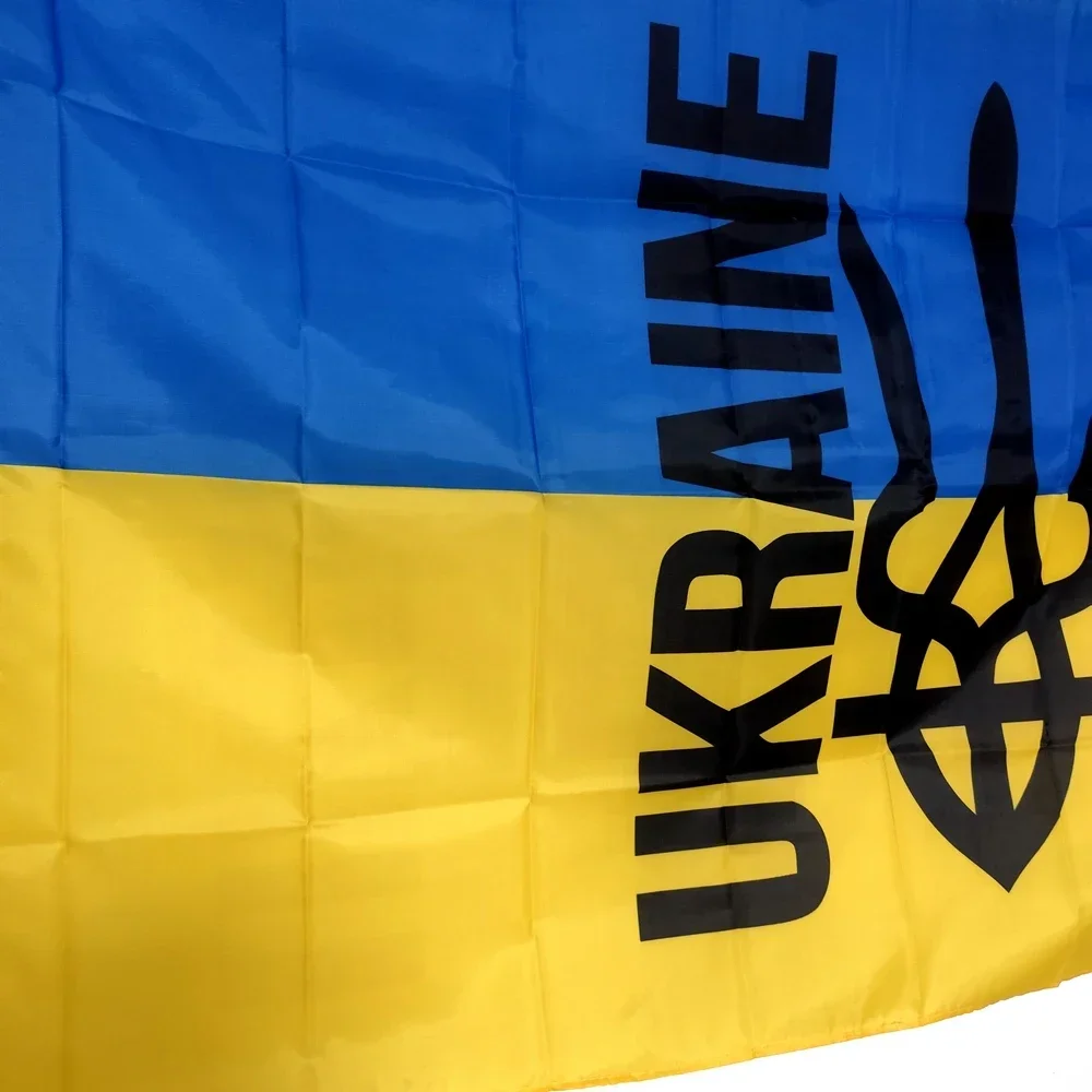 Ukrainian Yellow Blue Flag 2x3ft 3x5ft Polyester, Outdoor Car Banner for Patriotic Decoration, National Independence Symbol