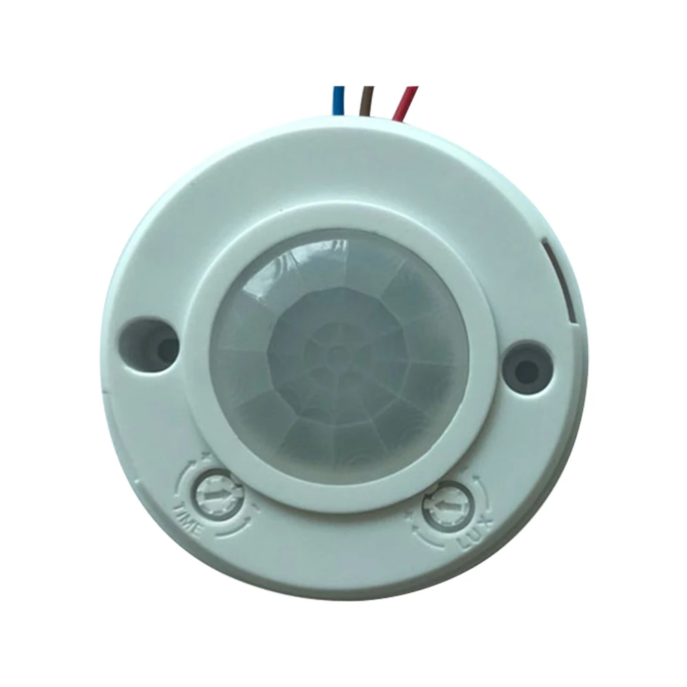 220V Light Switch Human Motion Movement Body PIR Transducer Sensor LED PIR Infrared Motion Sensor Detection