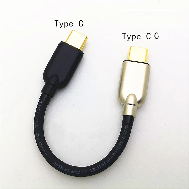 Type-c to Type-c Micro USB Audiophile Audio Cable for Android Phone to Decoder Ear Amplifier OTG DAC