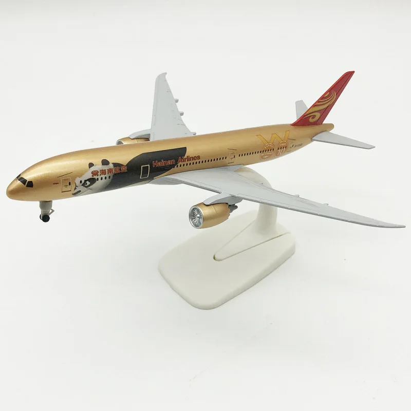 JASON TUTU 18CM China Hainan Airlines Boeing B787 Aircraft Model Planel Airplane Diecast Metal Planes Collect Gifts