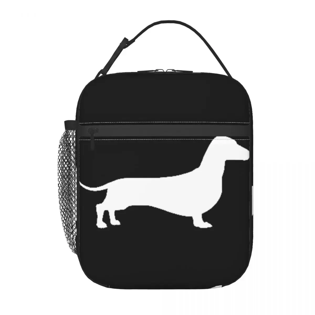 Insulated Lunch Bag Dachshund Dog Lunch Box Tote Food Handbag