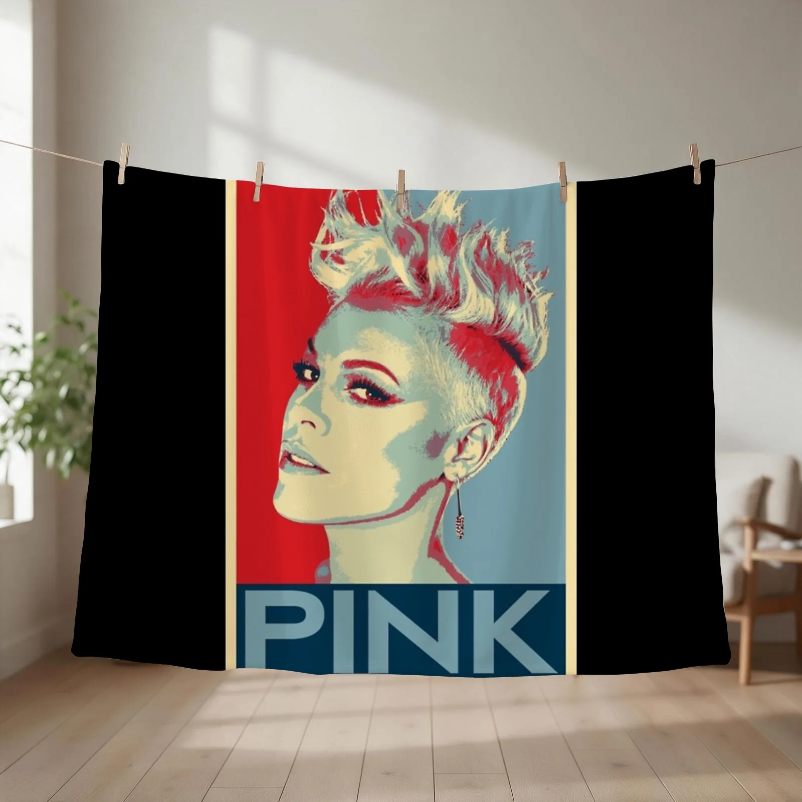 Best Seller Pink Beautiful Trauma Merchandise Throw Blanket couch cozy soft plush fuzzy picnic outdoor blanket